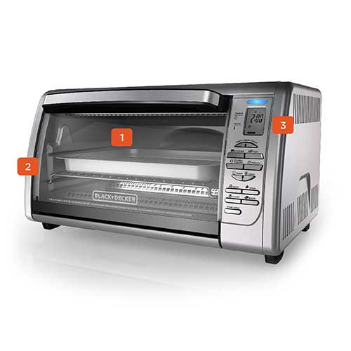 Countertop Convection Toaster Oven CTO6335S BLACK DECKER